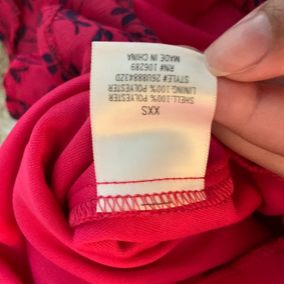 NWT Francescas Floral Godet Dress XXS - Picture 4 of 8